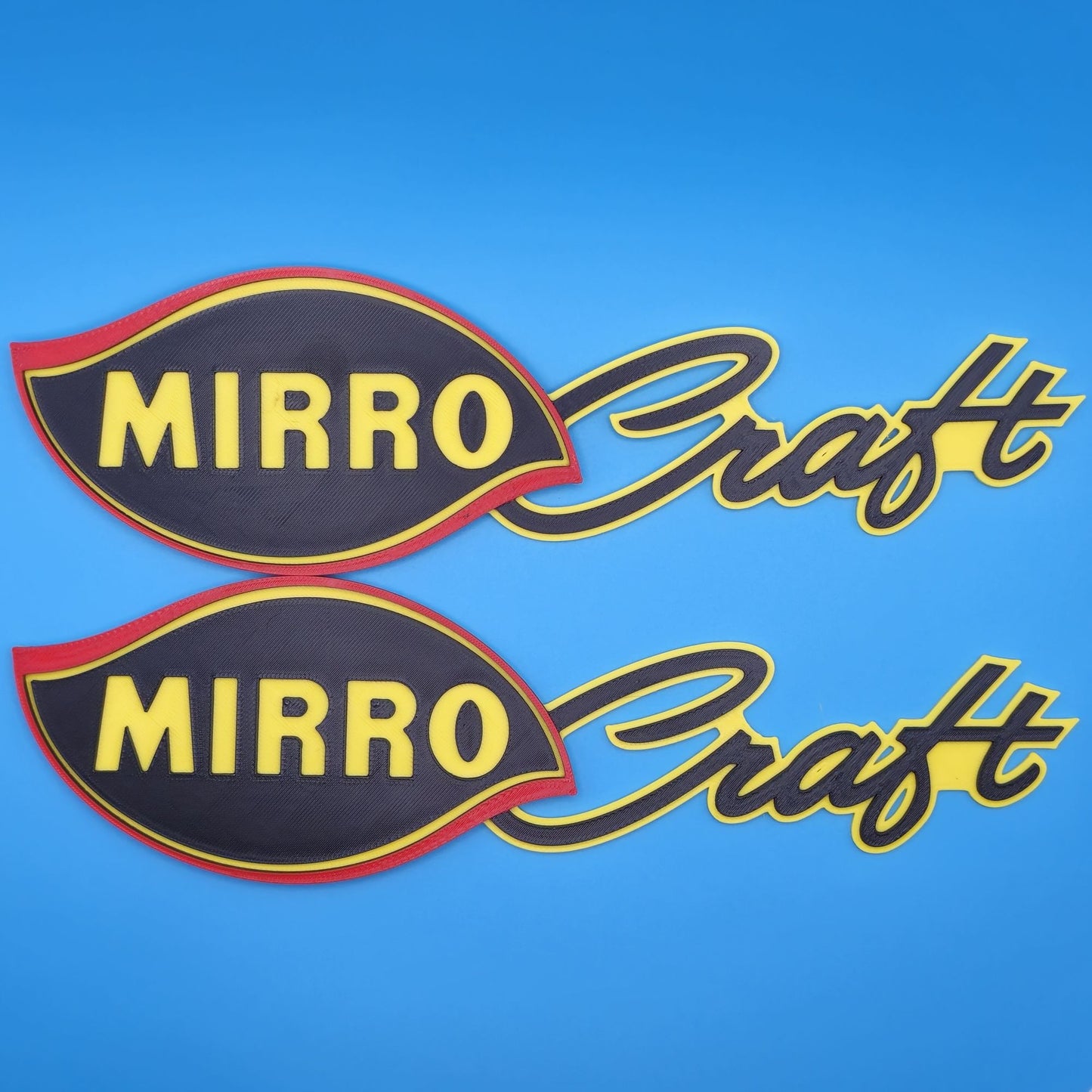 Vintage MirroCraft Boat Emblem