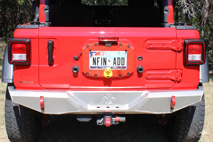 Spare Tire Delete Kit for Jeep Wrangler JL & JLU (2018–2025) | Choice of Camera Cover & Color