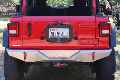 Spare Tire Delete Kit for Jeep Wrangler JL & JLU (2018–2025) | Choice of Camera Cover & Color