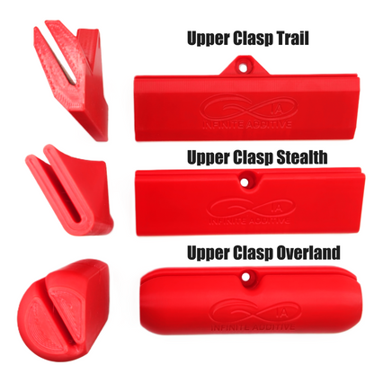Upper Clasp – Soft Top Window Hanger for Jeep Wrangler | Wall-Mounted Storage for Wrangler Windows | Garage Organizer (Trail, Stealth, Overland)