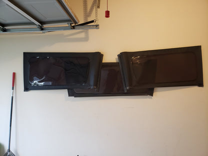 Upper Clasp – Soft Top Window Hanger for Jeep Wrangler | Wall-Mounted Storage for Wrangler Windows | Garage Organizer (Trail, Stealth, Overland)
